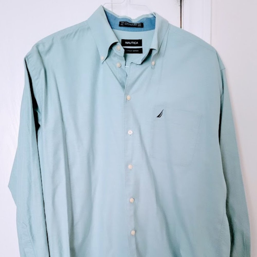 Nautica Long Sleeve Shirt Size L